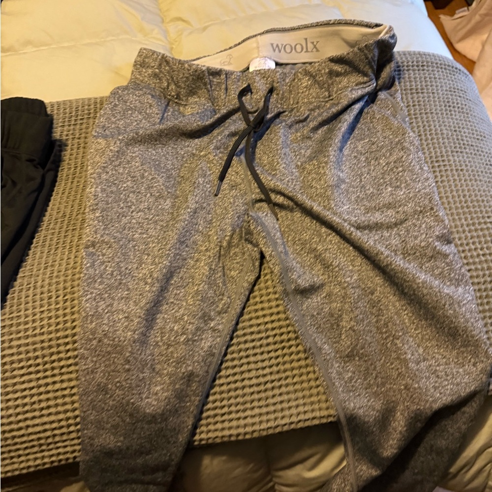 Womens Gray Jogger Pants